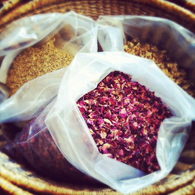 Dried Elderflowers, Rose Petals, and Jasmine Blossoms | Hitchhiking to Heaven