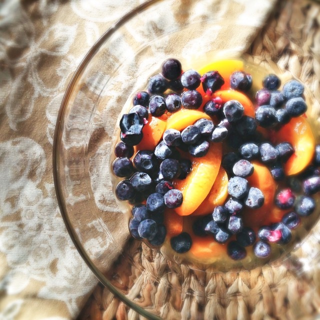 Honeyed Apricot Blueberry Jam | Hitchhiking to Heaven