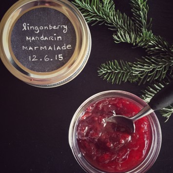 Lingonberry Mandarin Marmalade