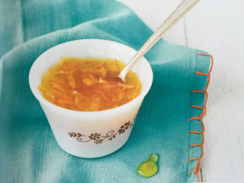 A photo of Rangpur Lime Marmalade from the book Beyond Canning, by Autumn Giles