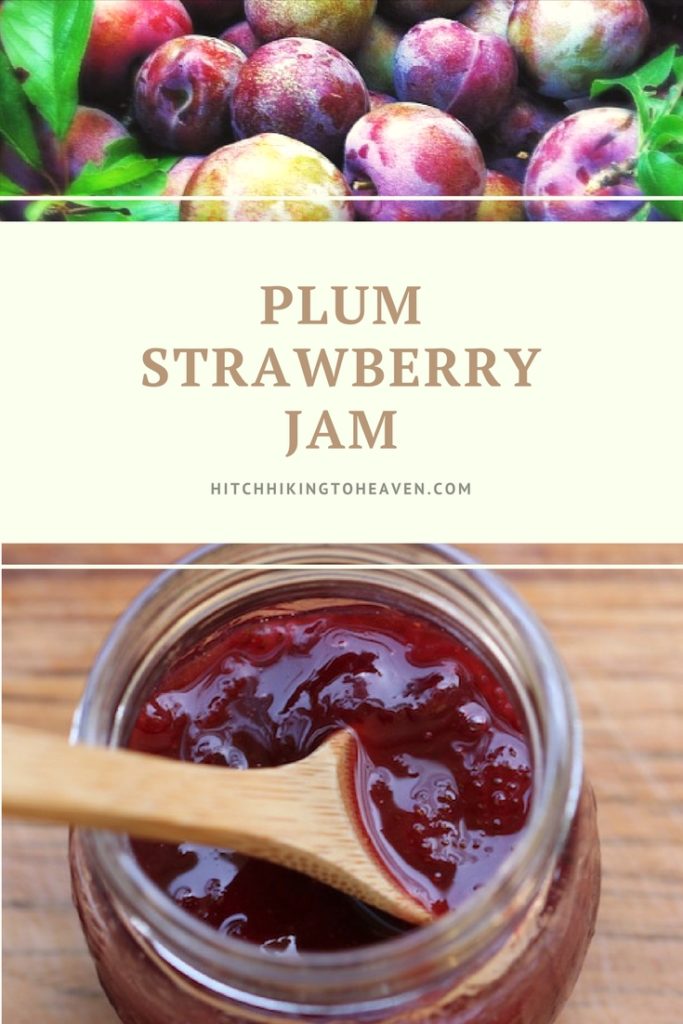 Plum Strawberry Jam | Hitchhiking to Heaven