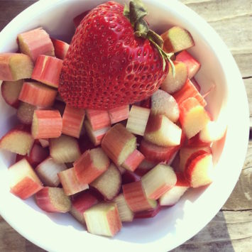 Small-Batch Strawberry Rhubarb Jam | Hitchhiking to Heaven