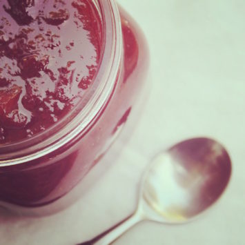 Mini-Batch Strawberry Rhubarb Jam | Hitchhiking to Heaven